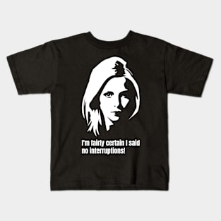 Buffy the vampire slayer - No interruptions Kids T-Shirt